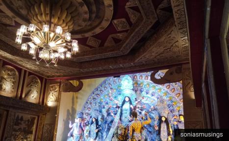 Durga Puja and pandal