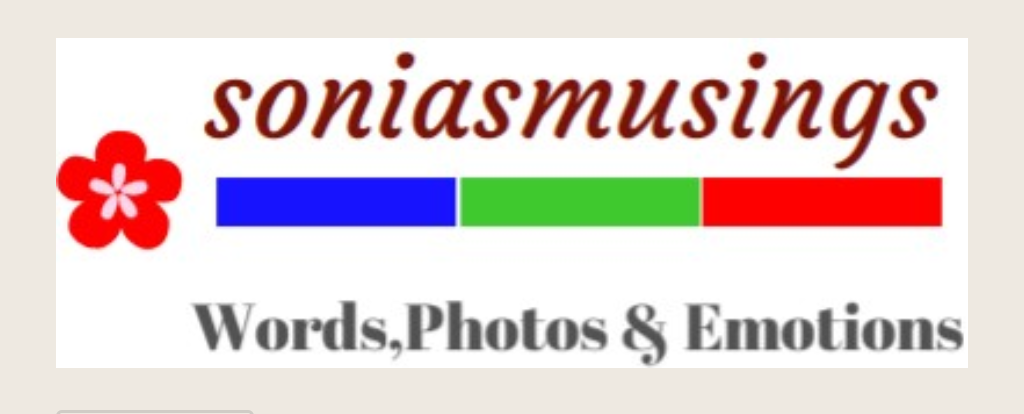 The logo of soniasmusings.com