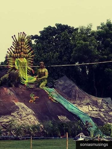 Open Air Durga Pujo - Pujo 2017