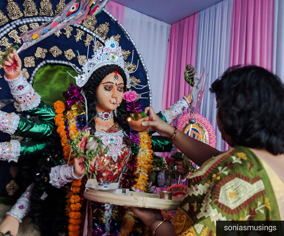 The last day of Durga Puja
