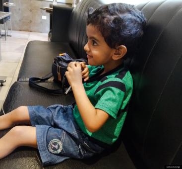 No, I won't pose for a picture