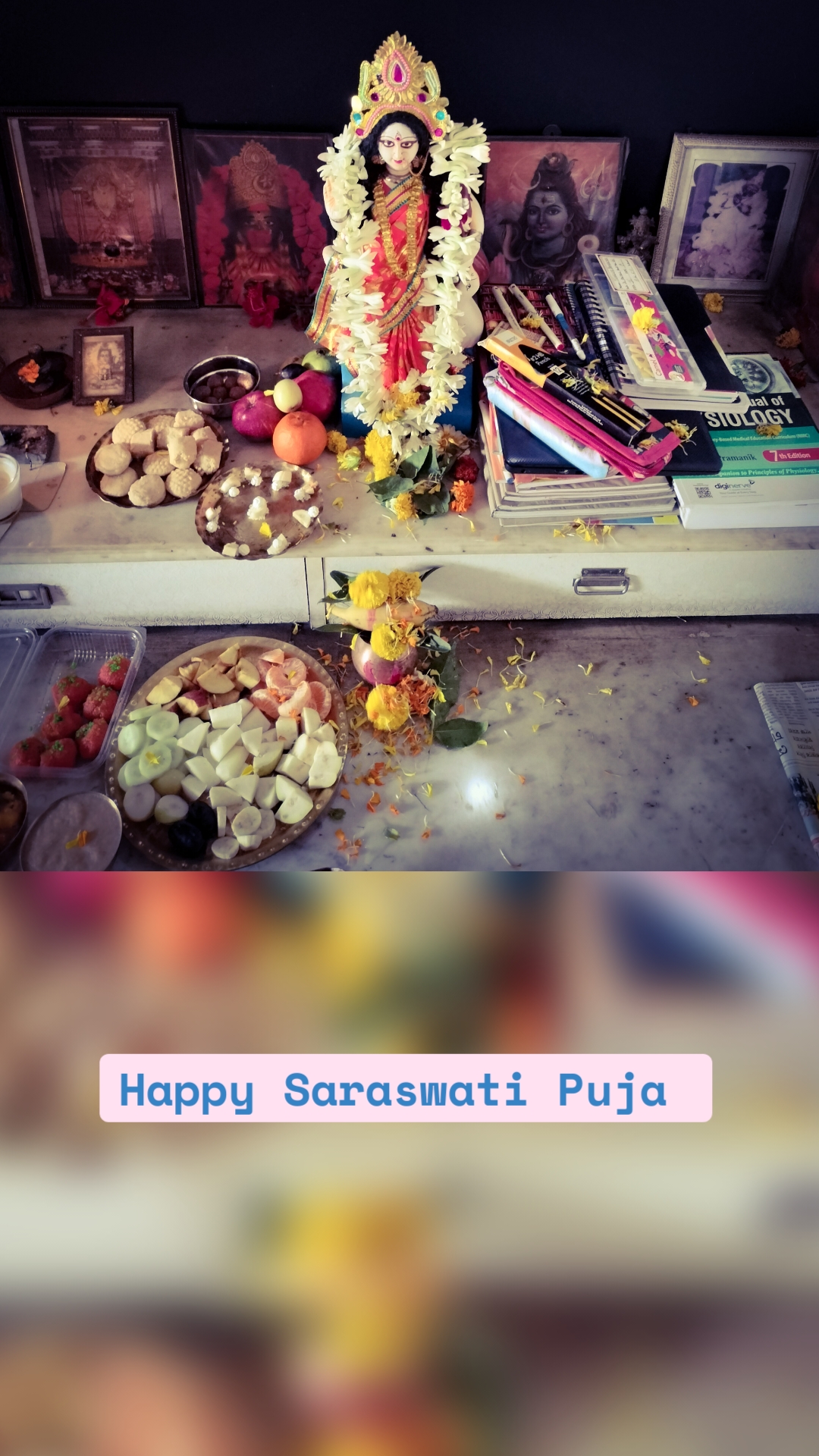 Happy Saraswati Puja 