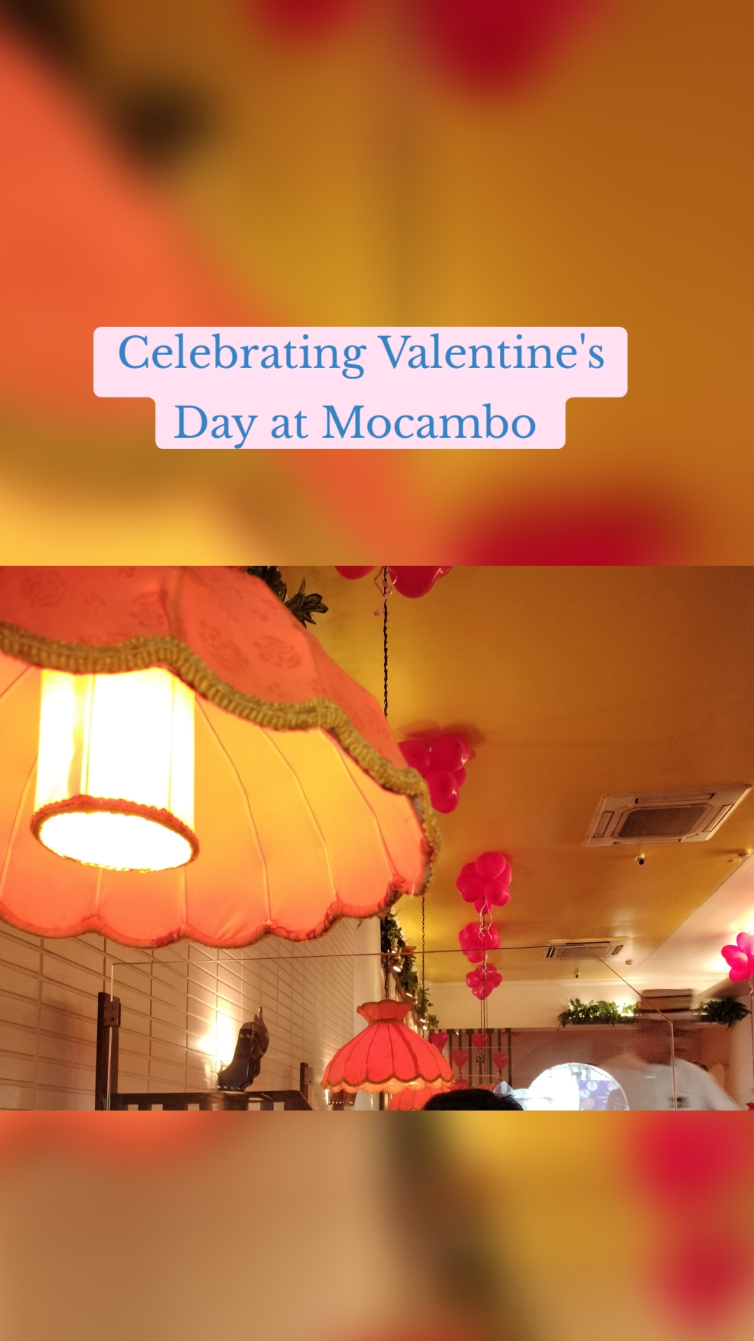 Celebrating Valentine's Day at Mocambo 