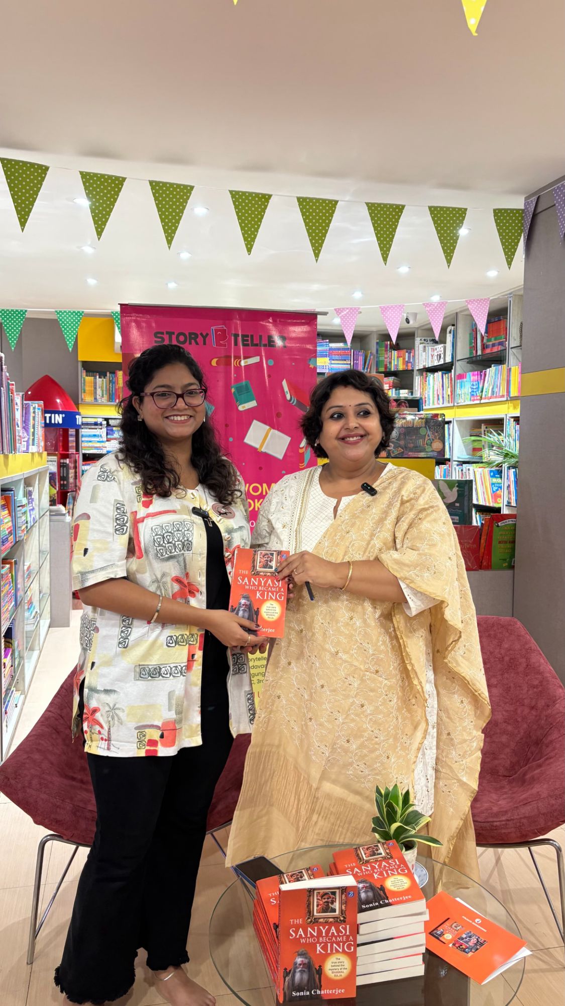 The first interview from the Book discussion of ‘The Sanyasi who became a&nbsp;King’